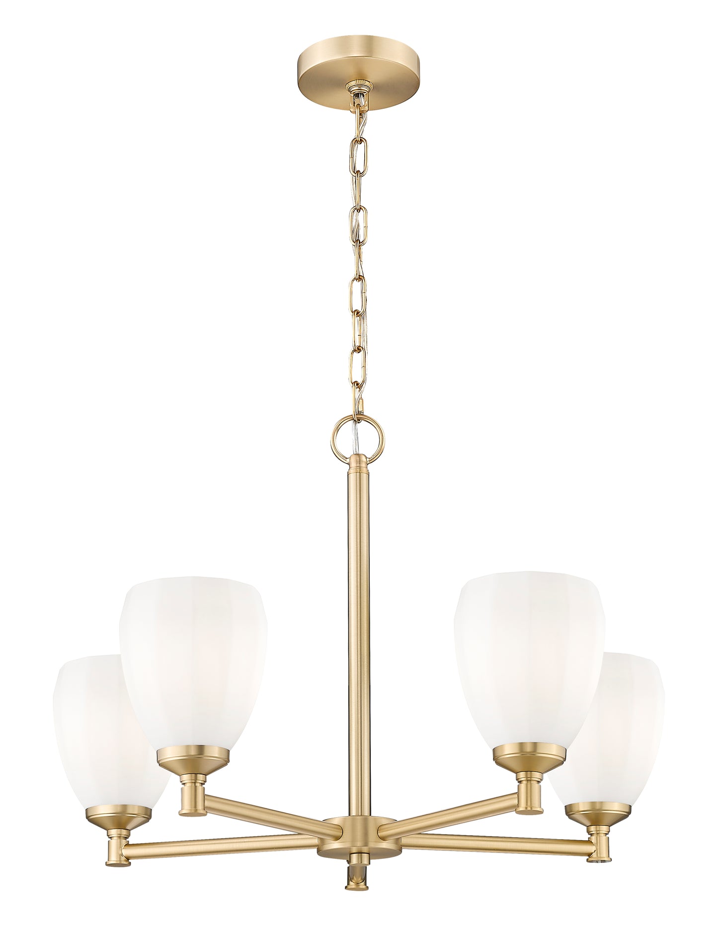 Oren 5 Light Chandelier Modern Gold