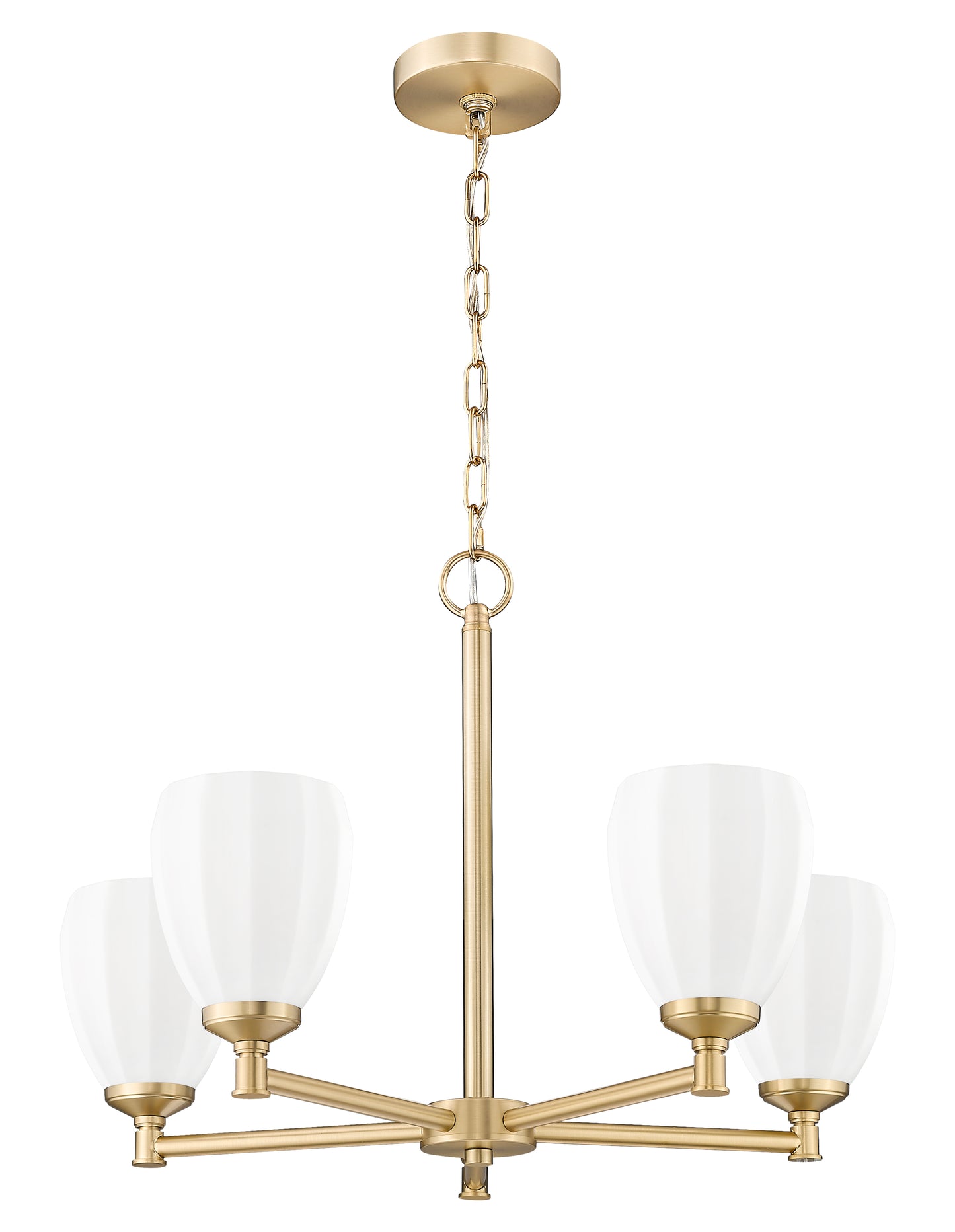 Oren 5 Light Chandelier Modern Gold