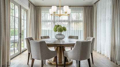 Oren 5 Light Chandelier Modern Gold