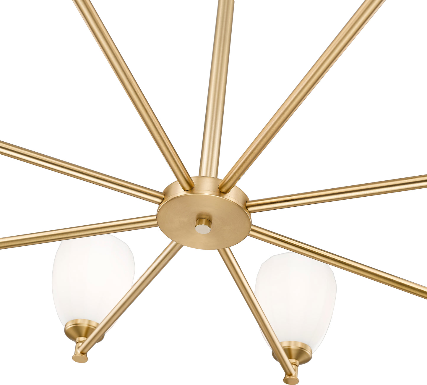Oren 8 Light Chandelier Modern Gold