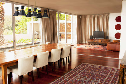 Soriano 6 Light Linear Chandelier Matte Black + Heritage Brass