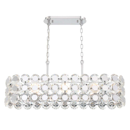 Perrene 8-Light 40" Linear Chandelier