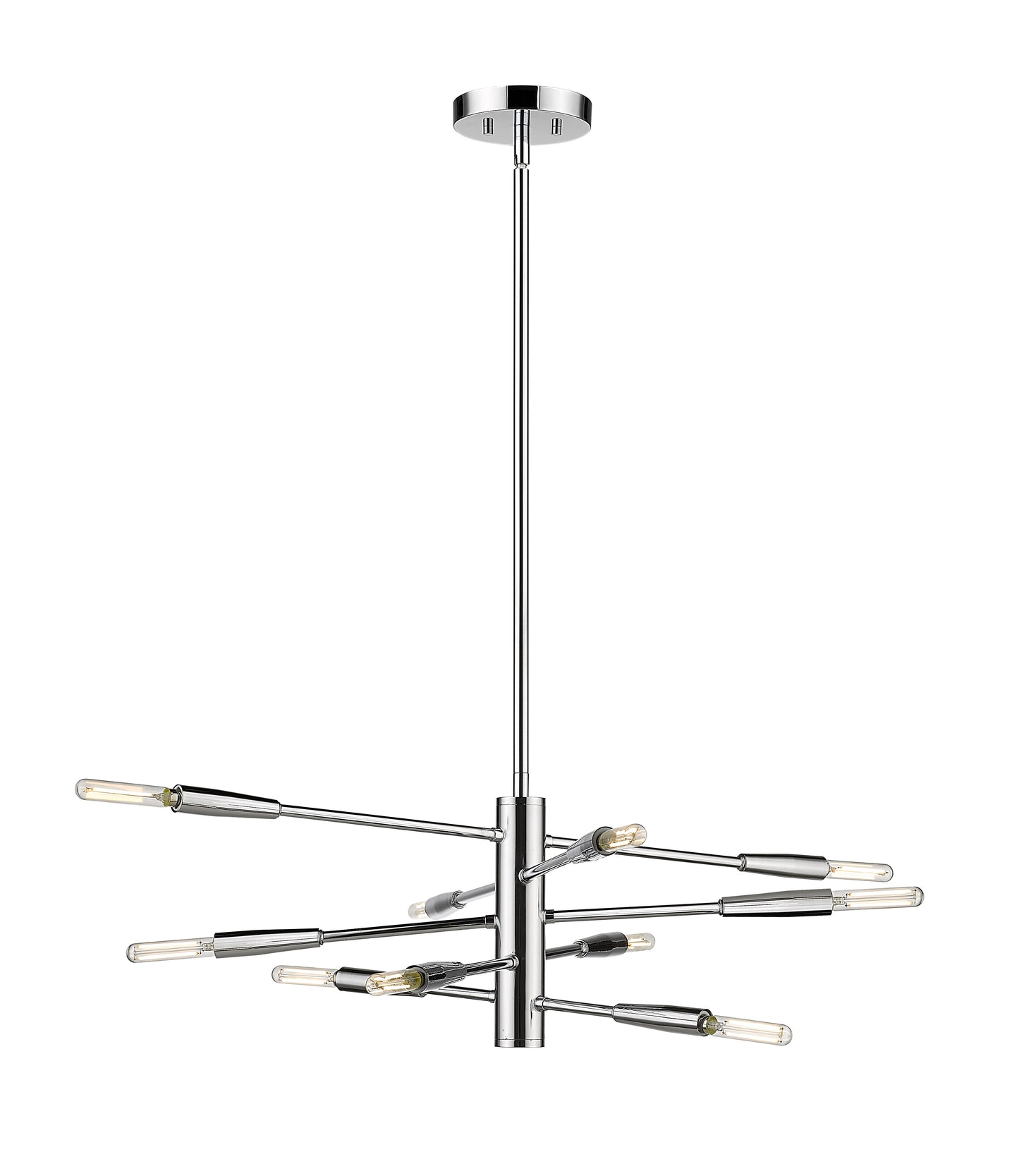 Ascension 10 Light Chandelier Chrome