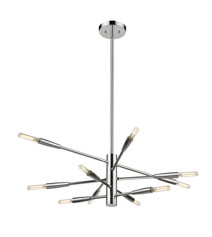 Ascension 10 Light Chandelier Chrome