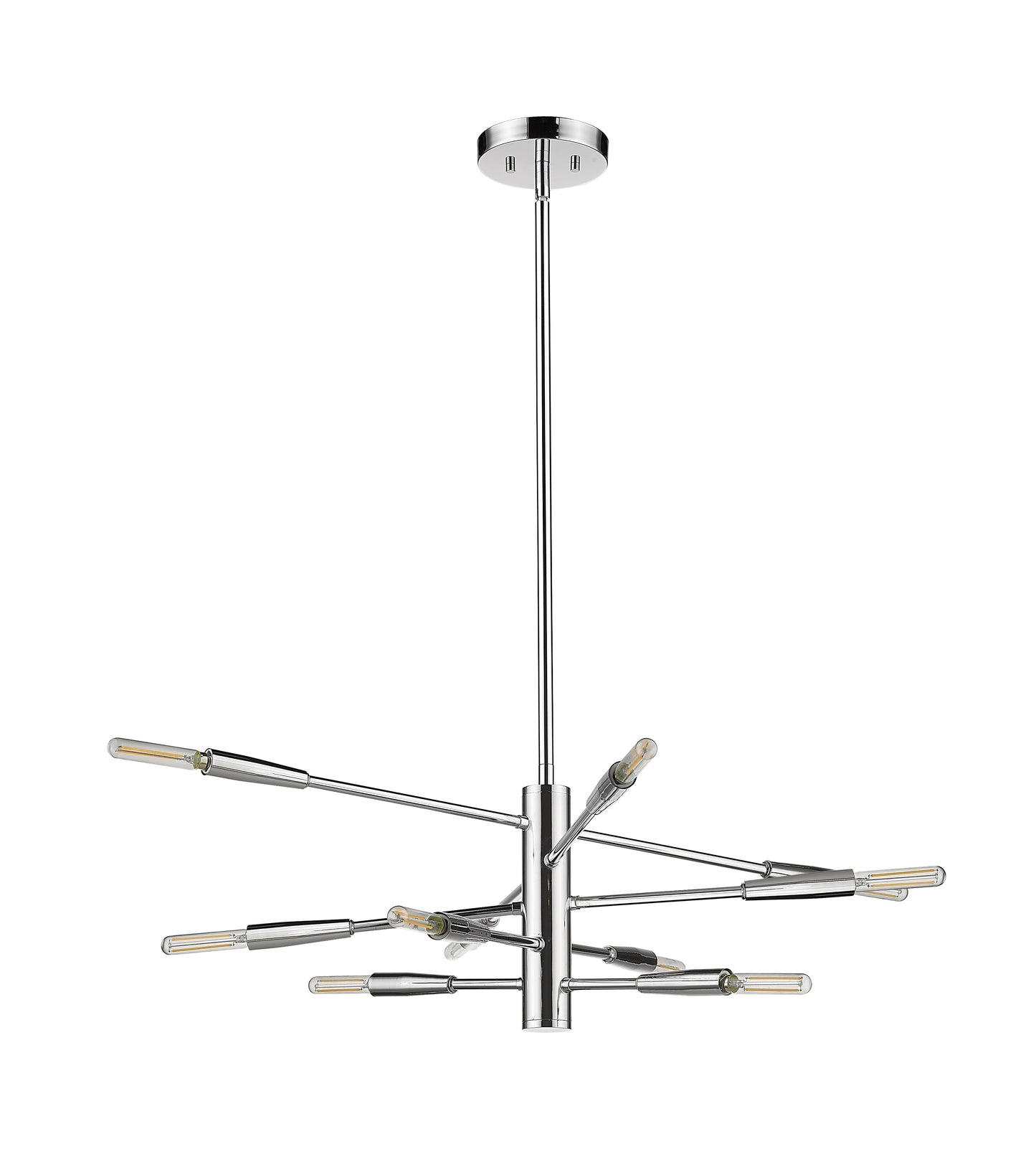 Ascension 10 Light Chandelier Chrome