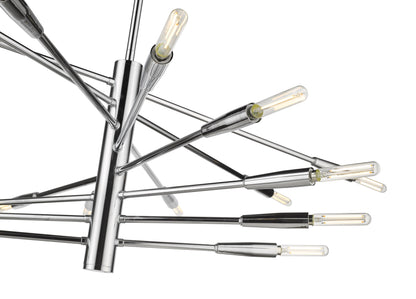 Ascension 16 Light Chandelier Chrome