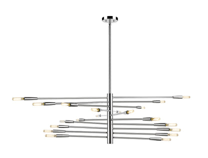 Ascension 20 Light Chandelier Chrome