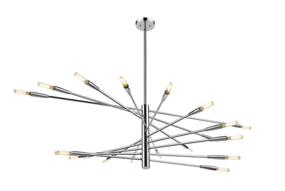 Ascension 20 Light Chandelier Chrome