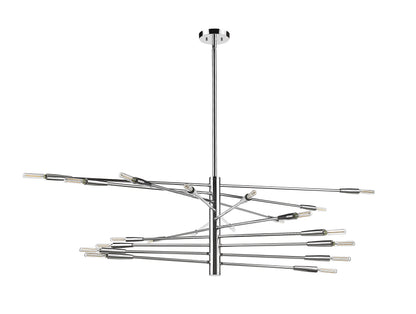 Ascension 20 Light Chandelier Chrome