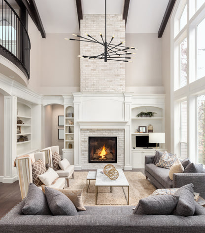 Ascension 20 Light Chandelier Matte Black