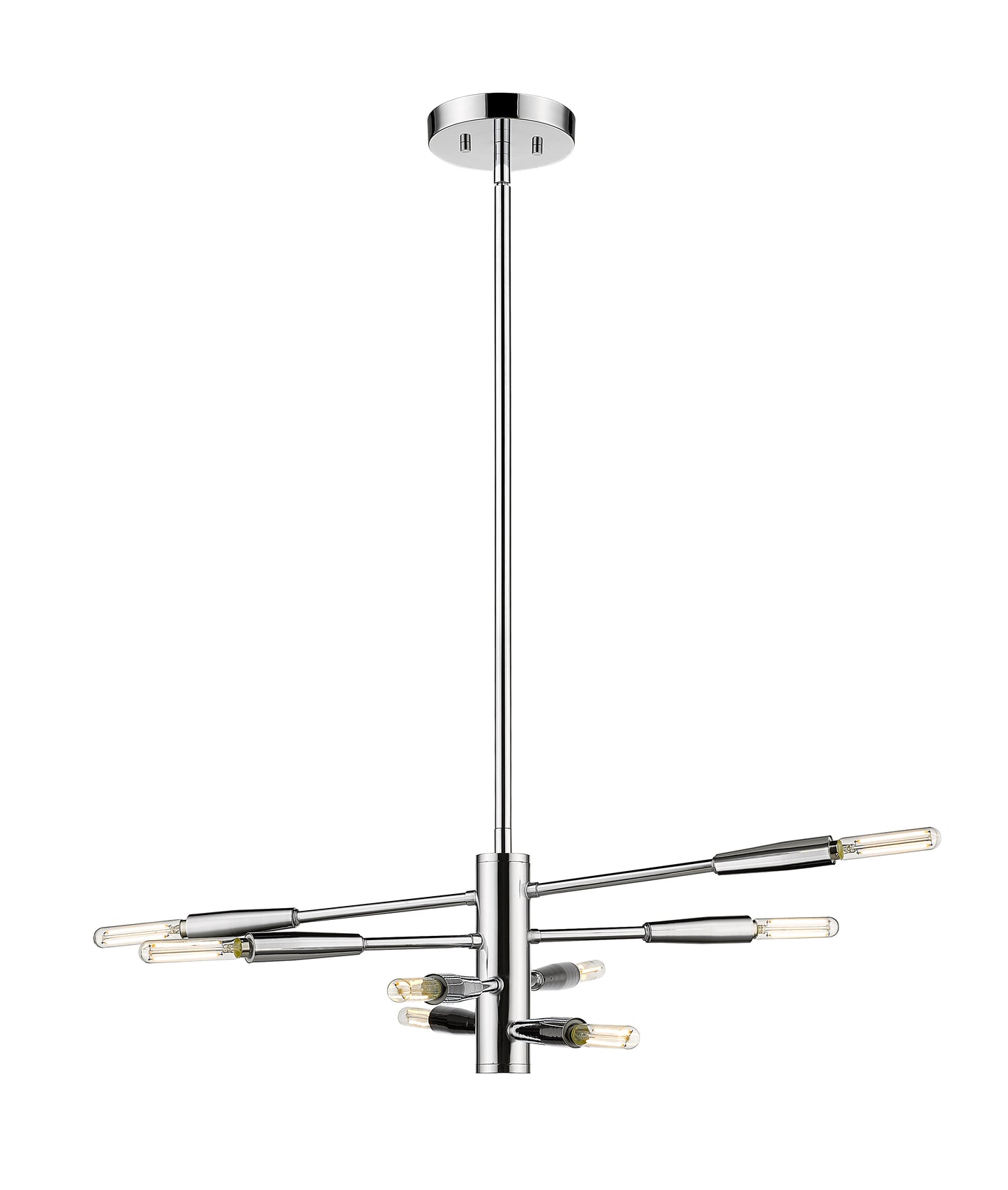Ascension 8 Light Chandelier Chrome