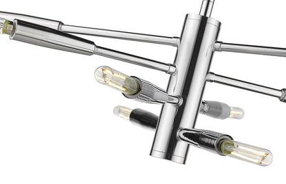 Ascension 8 Light Chandelier Chrome