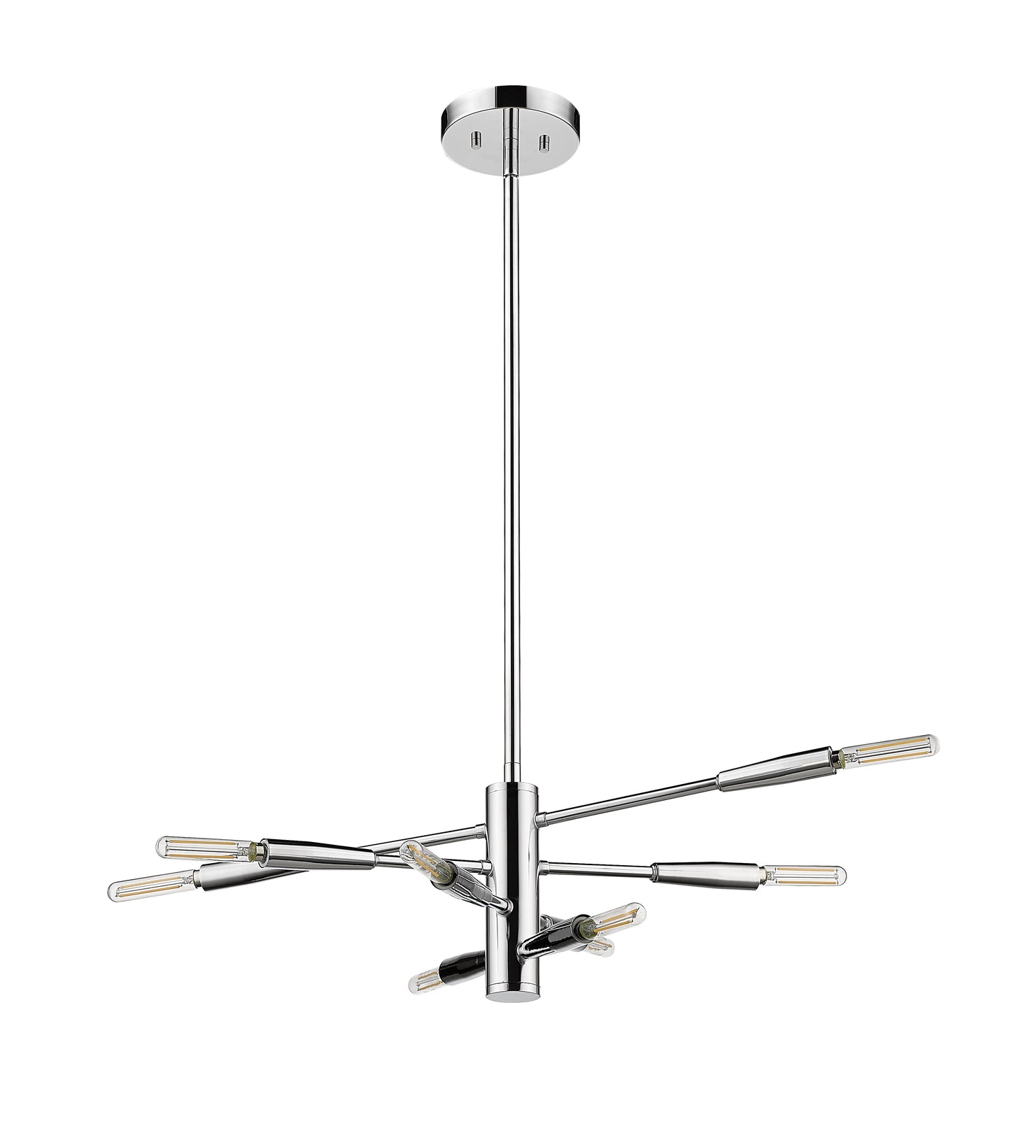 Ascension 8 Light Chandelier Chrome