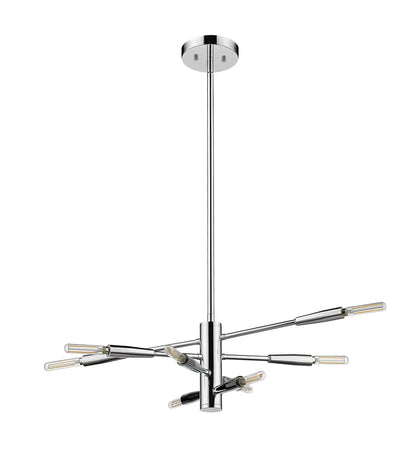 Ascension 8 Light Chandelier Chrome