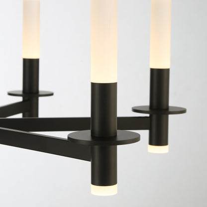 Torna 6-Light 28" Integrated LED Pendant Chandelier