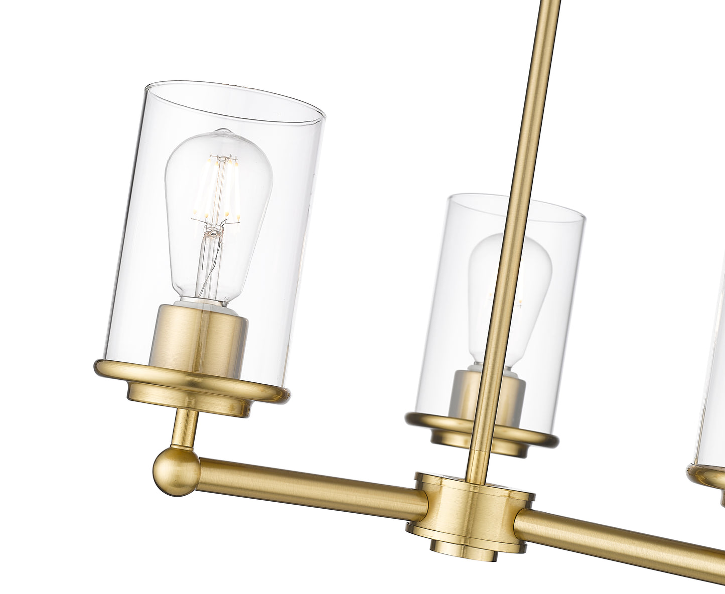 Thayer 3 Light Chandelier Luxe Gold
