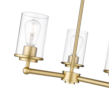 Thayer 3 Light Chandelier Luxe Gold