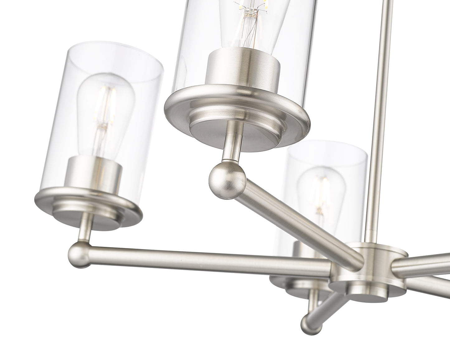 Thayer 5 Light Chandelier Brushed Nickel
