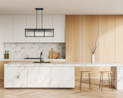 Carnaby 10 Light Pendant Matte Black