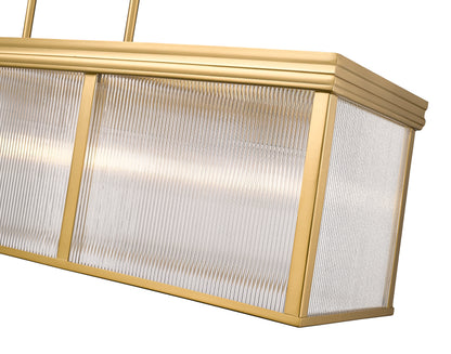 Carnaby 10 Light Pendant Modern Gold