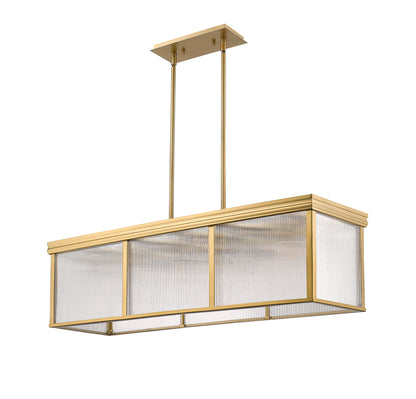 Carnaby 10 Light Pendant Modern Gold