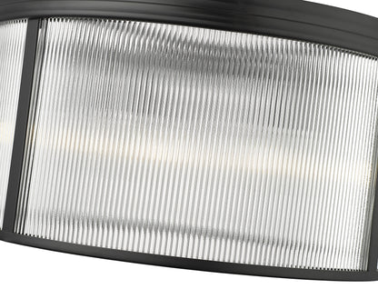 Carnaby 6 Light Chandelier Matte Black