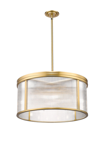 Carnaby 6 Light Chandelier Modern Gold