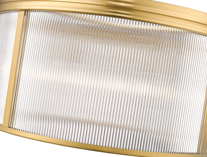 Carnaby 6 Light Chandelier Modern Gold