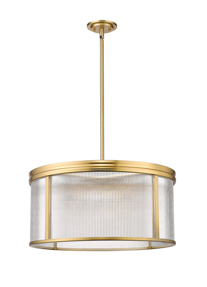 Carnaby 6 Light Chandelier Modern Gold