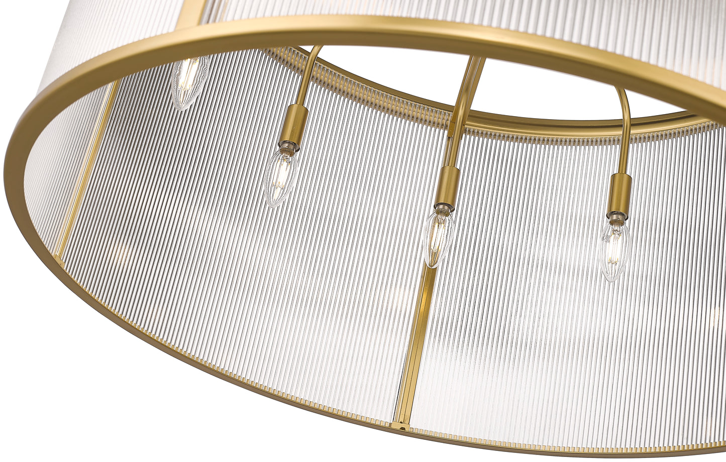 Carnaby 9 Light Chandelier Modern Gold