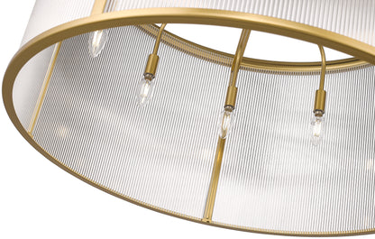Carnaby 9 Light Chandelier Modern Gold