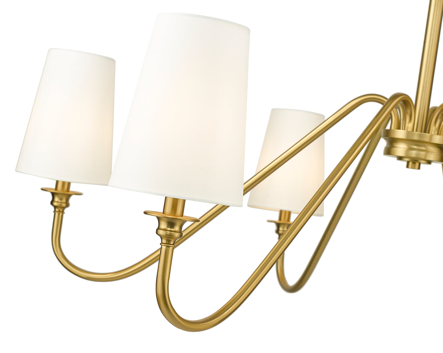 Gianna 6 Light Chandelier Modern Gold