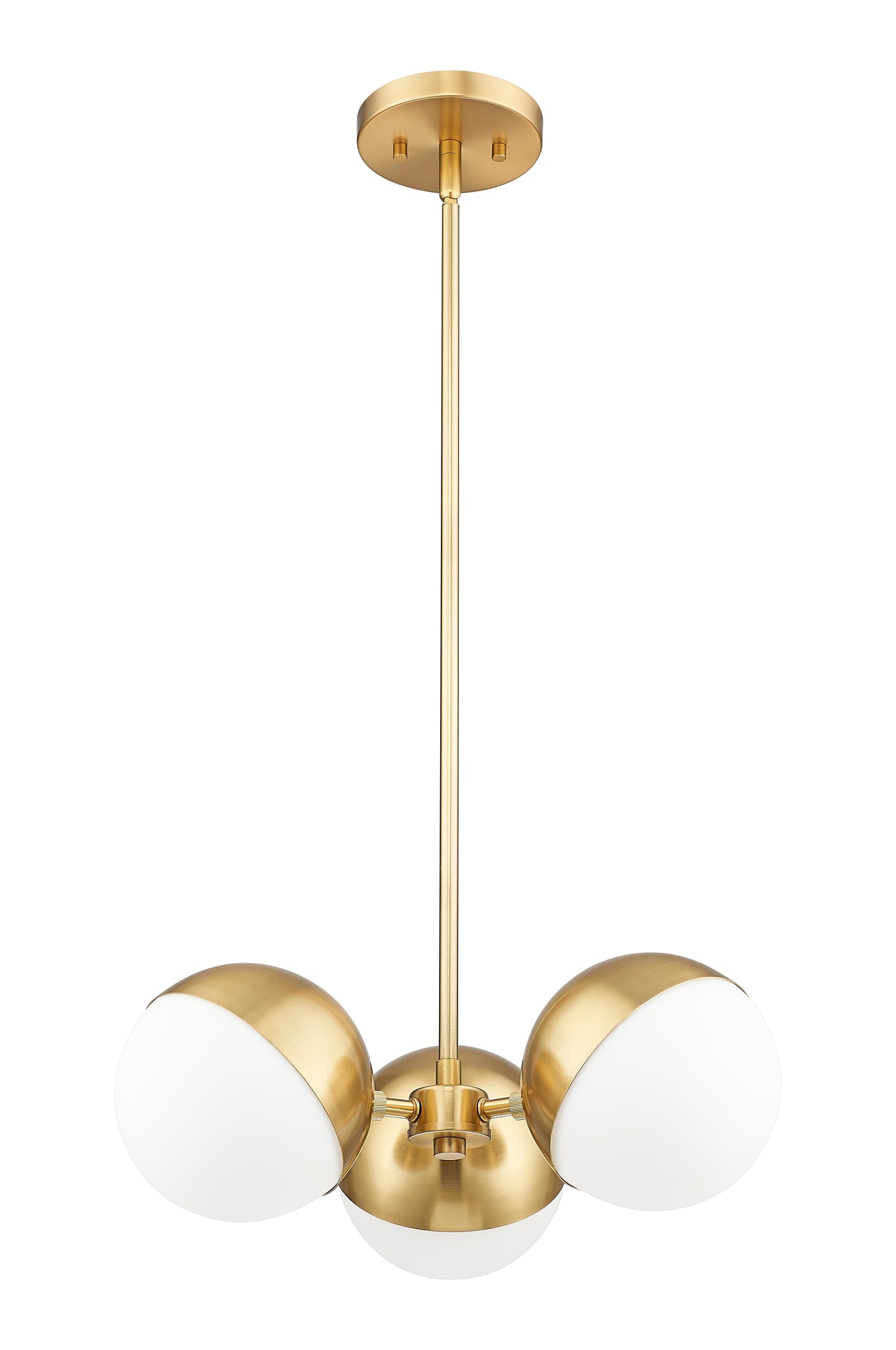Realm Sphere 3 Light Chandelier Modern Gold