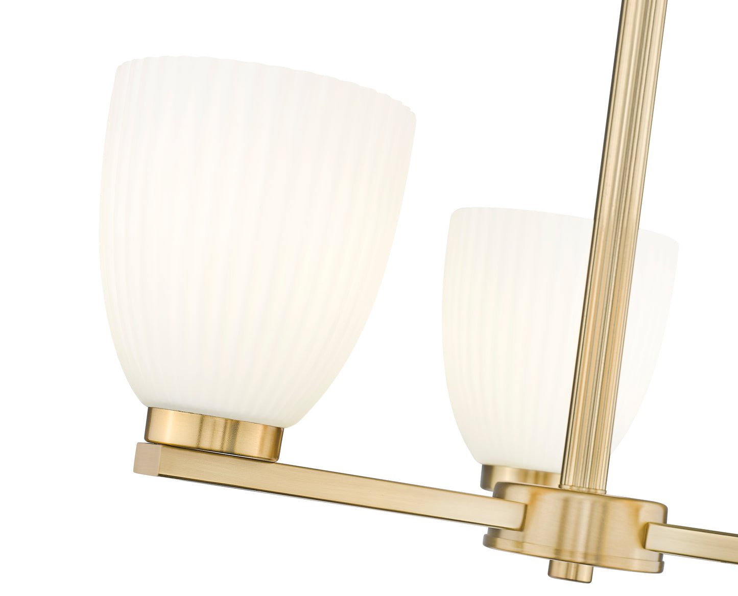 Naya 3 Light Chandelier Modern Gold