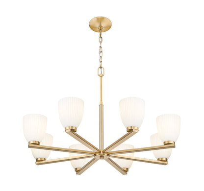 Naya 8 Light Chandelier Modern Gold