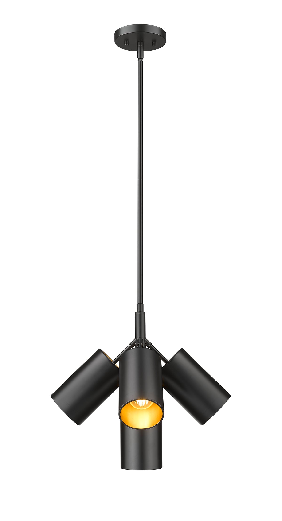 Lumina 5 Light Chandelier Matte Black