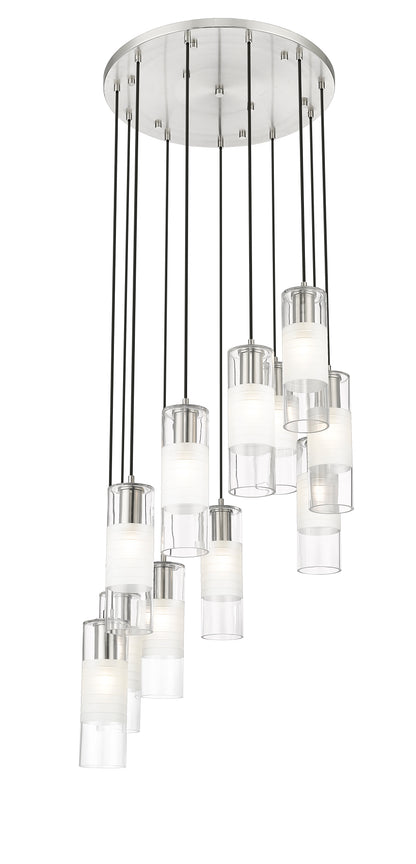 Alton 11 Light Chandelier Brushed Nickel