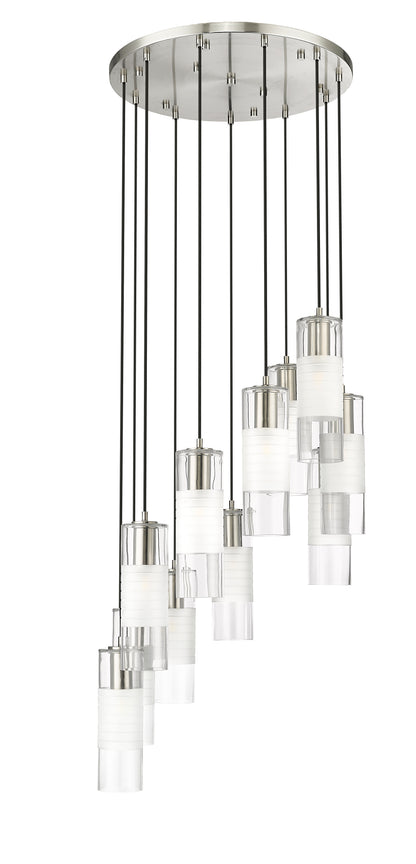 Alton 11 Light Chandelier Brushed Nickel