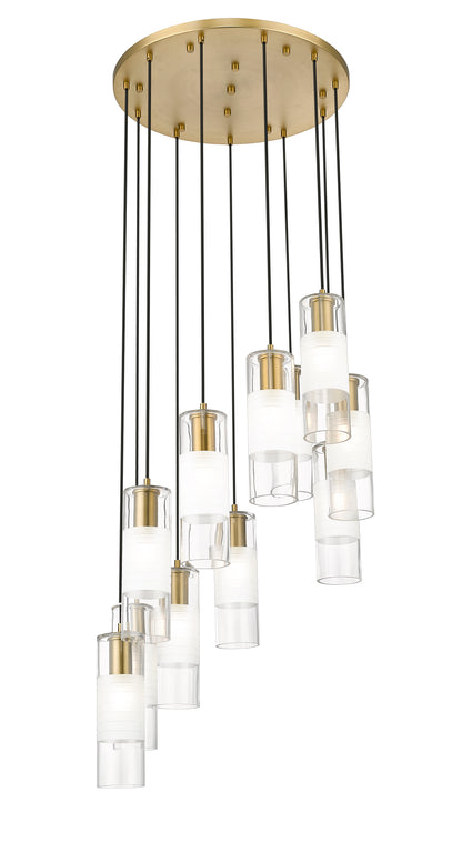 Alton 11 Light Chandelier Modern Gold
