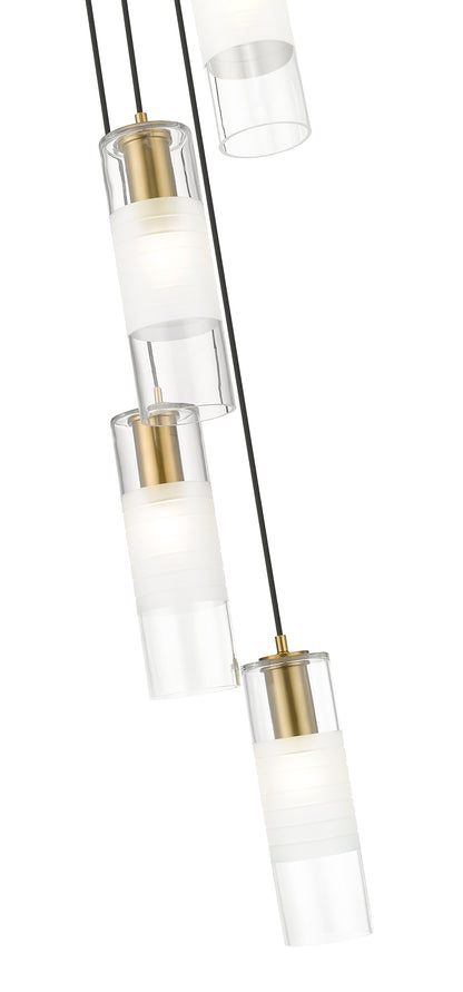 Alton 5 Light Chandelier Modern Gold