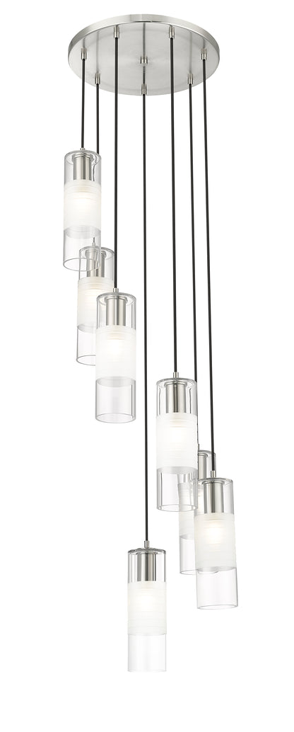 Alton 7 Light Chandelier Brushed Nickel