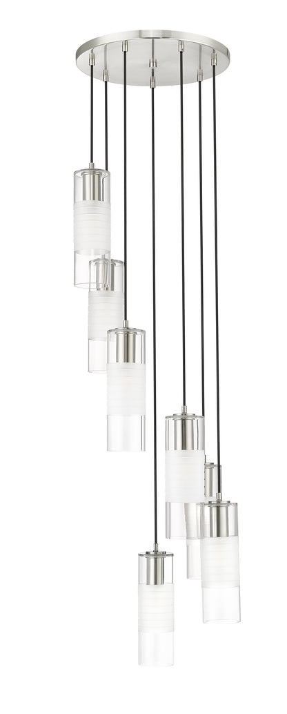 Alton 7 Light Chandelier Brushed Nickel
