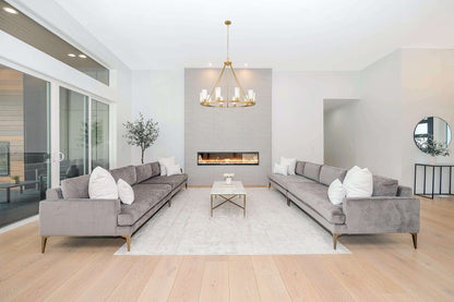 Titus 10 Light Chandelier Modern Gold