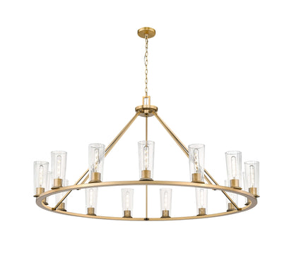 Titus 15 Light Chandelier Modern Gold
