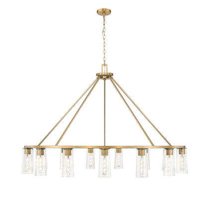 Titus 15 Light Chandelier Modern Gold