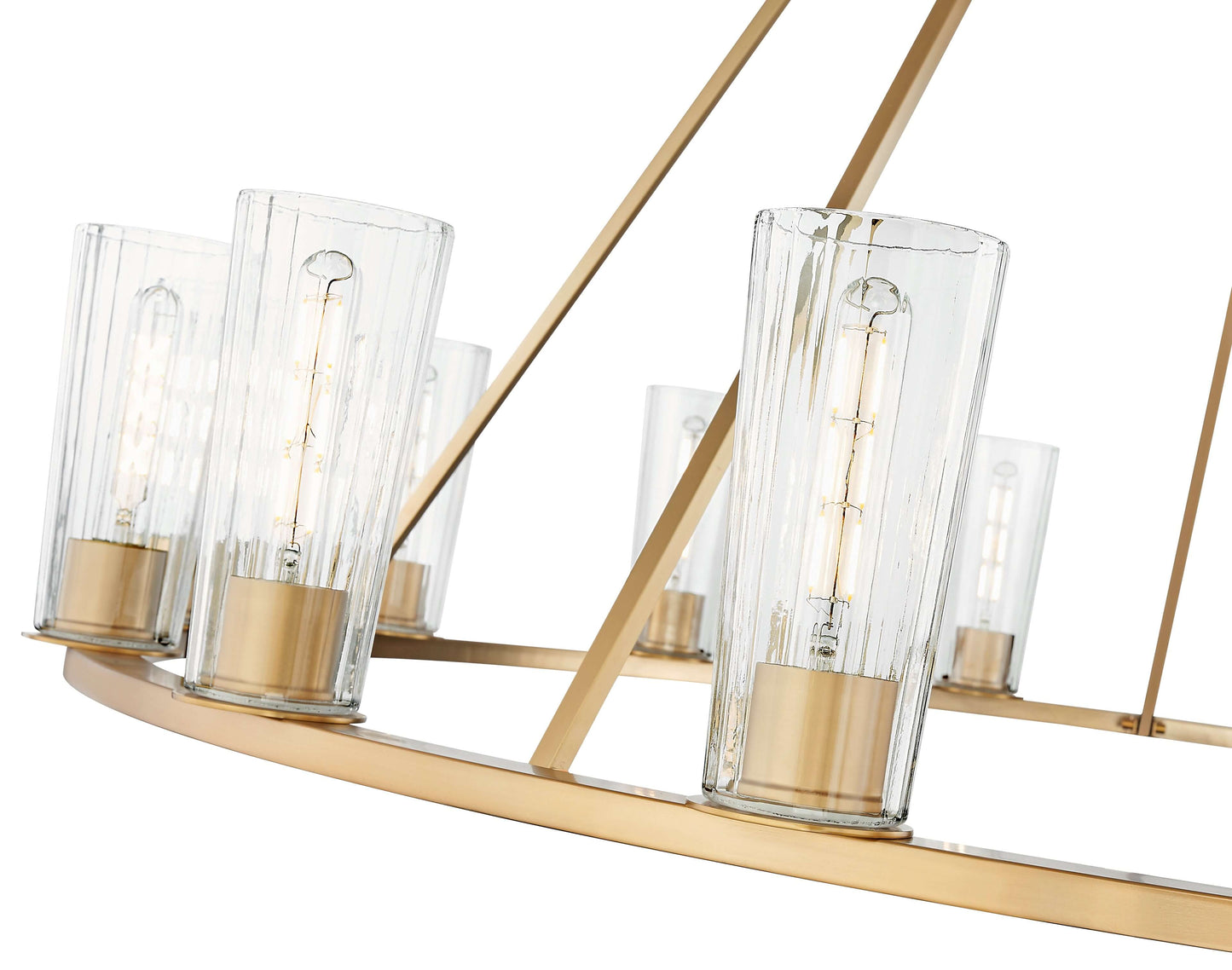 Titus 15 Light Chandelier Modern Gold