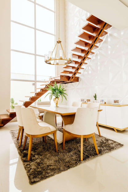 Titus 8 Light Chandelier Modern Gold