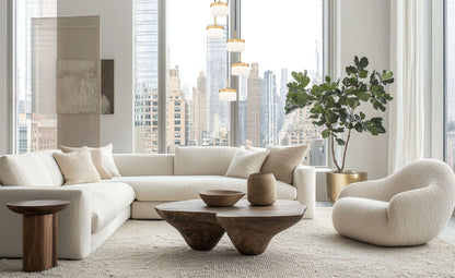 Renaud LED 5 Light Chandelier Modern Gold