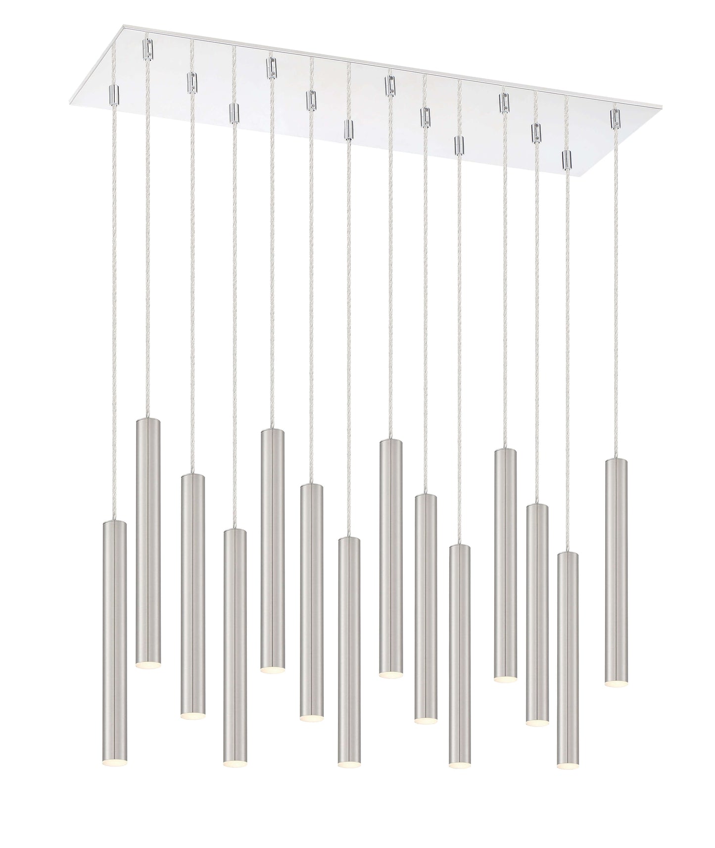 Forest LED 14 Light Chandelier Chrome