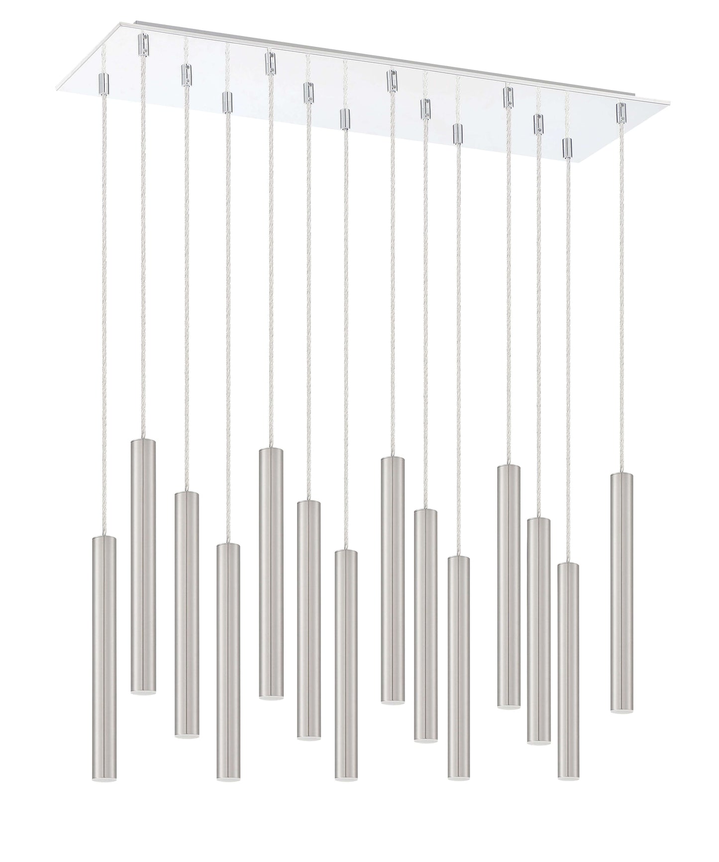 Forest LED 14 Light Chandelier Chrome
